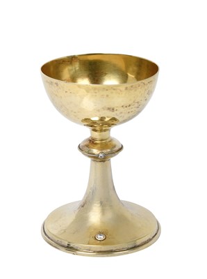 Lot An Elizabeth II Diamond-Set Silver-Gilt Chalice