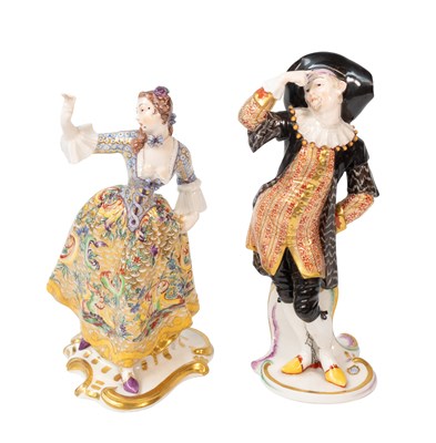 Lot 143 - A Nymphenburg Porcelain Figure, 20th century, "...