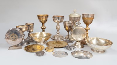 Lot 158 - A Collection of Assorted Silver, Silver Plate...