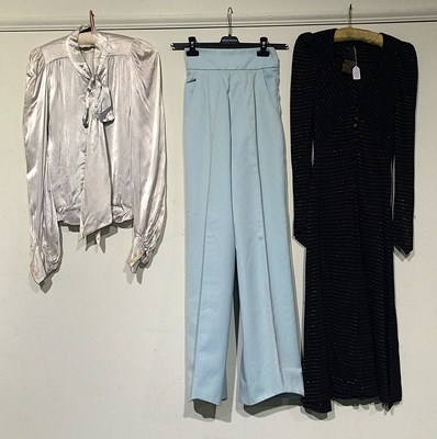 Lot 2203 - Circa 1960/70s Pair of Biba Pale Blue High...