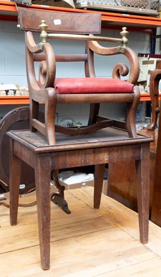 Lot 1188 - A Victorian Brass Mounted Mahogany Childs...