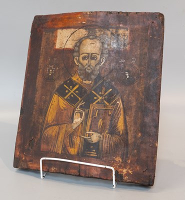 Lot 307 - A Russian Orthodox Icon, 19th...