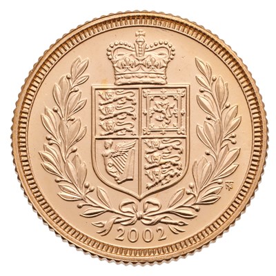 Lot 297 - Elizabeth II, Half Sovereign 2002, with...