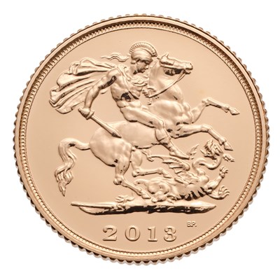 Lot 305 - Elizabeth II, Half Sovereign 2013;...