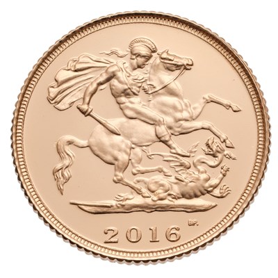Lot 308 - Elizabeth II, Half Sovereign 2016;...