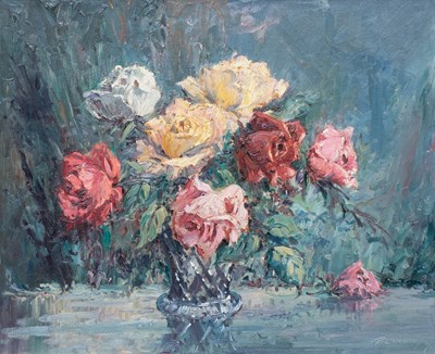 Lot 1031 - Robert Leslie Howey (1900-1981) Still life...