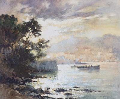 Lot 414 - Robert Leslie Howey (1900-1981) Harbour in...
