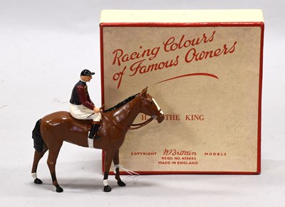 Lot 3350 - Britains Racing Colours HM The King