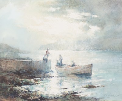 Lot 412 - Robert Leslie Howey (1900-1981) "Runswick Bay"...