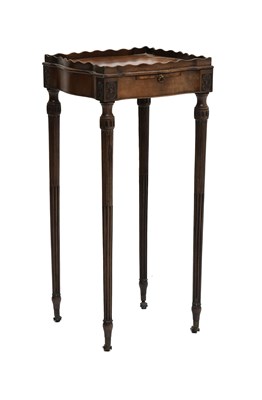 Lot 400 - A George III Mahogany Kettle Stand, circa 1800,...