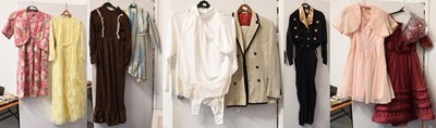 Lot 1024 - Assorted 20th Century Costume, comprising a...