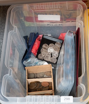 Lot 298 - A Collection of British and World Coins, to...