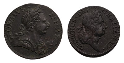 Lot 102 - Ireland, George I, Halfpenny 1723, William...