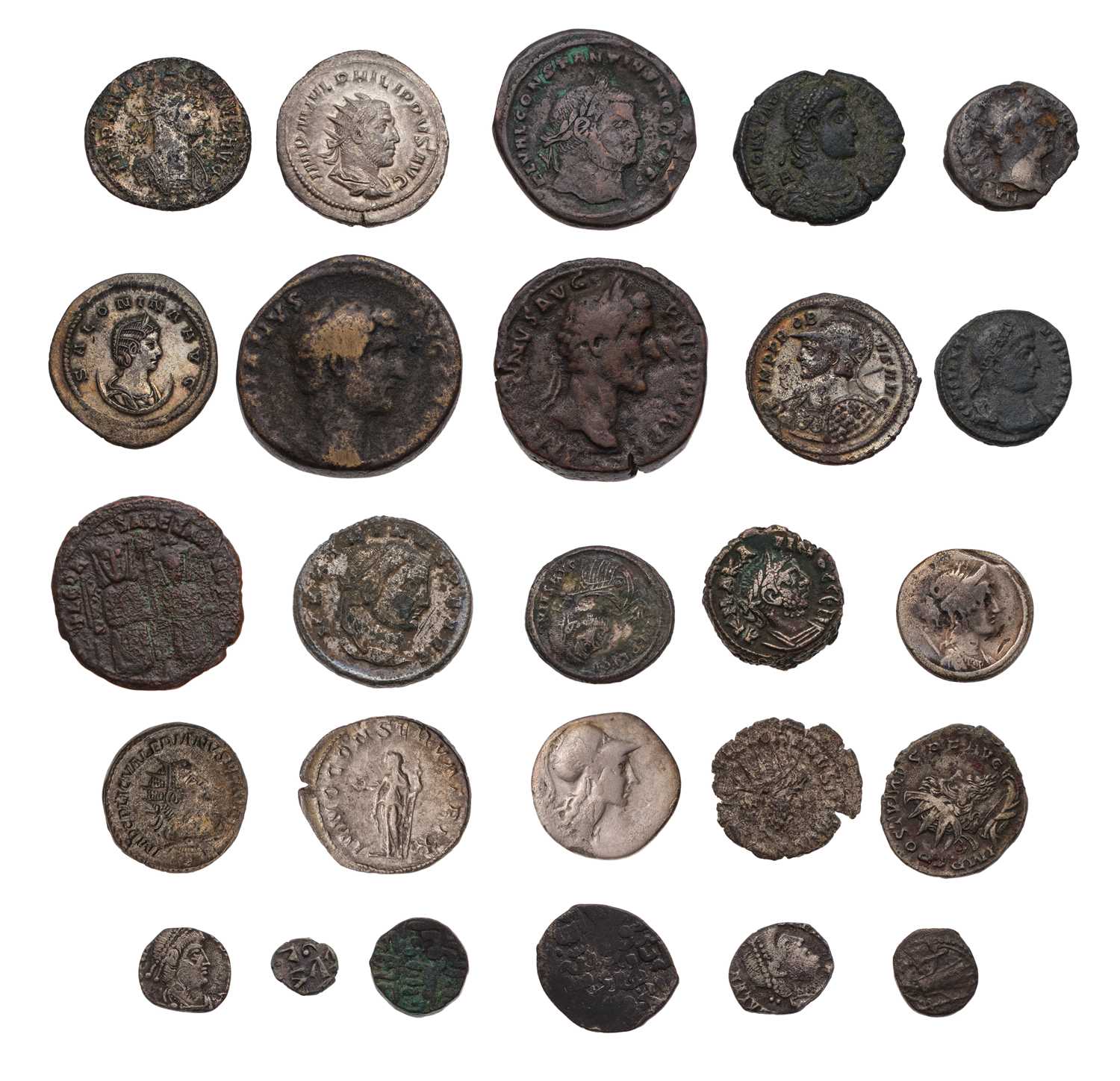 Lot 14 - Mixed Roman and Other Ancient Coins, to...