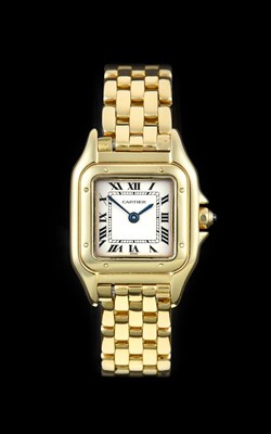 Lot 2365 - Cartier: A Good Lady's 18 Carat Gold...