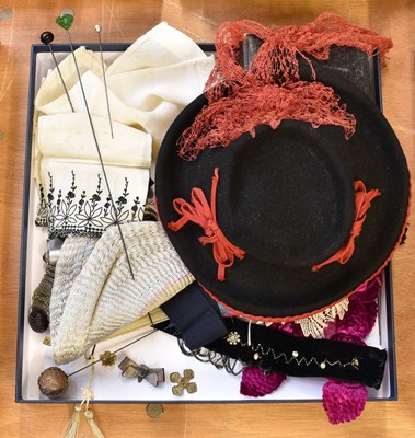 Lot 1348 - Early 20th Century Costume Accessories and...