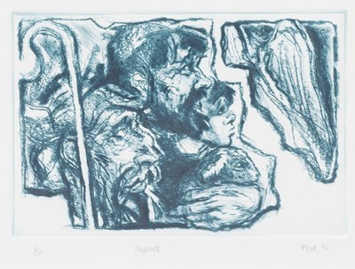 Lot 1036 - Alan Flood (b. 1951) "Dove" "The Magi" "Mother...