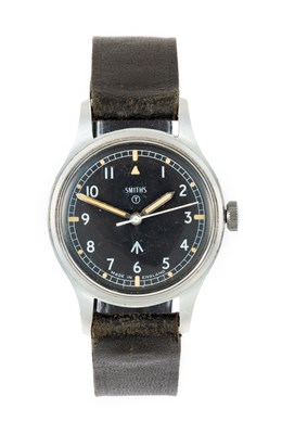 Lot 2481 - Smiths: A Stainless Steel Royal Air Force...
