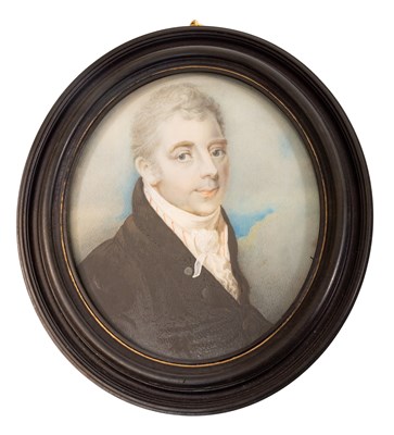 Lot 193 - British School (19th Century): Miniature...