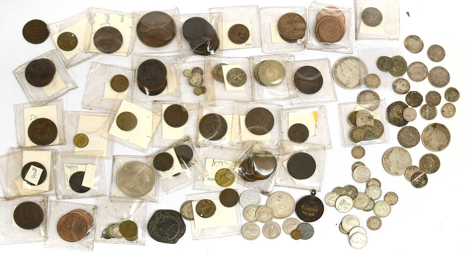 Lot 84 - Assorted British Silver Coins, to include a...