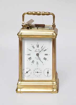 Lot 233 - A French L'Epee Calendar Strike, Repeat and...