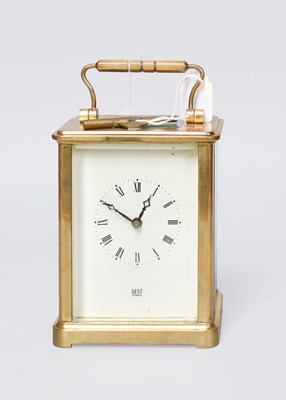 Lot 232 - A French L'Epee Striking Carriage Clock,...