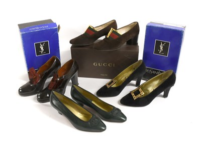 Lot 2159 - Circa 1960-80s Gucci and Yves Saint Laurent...