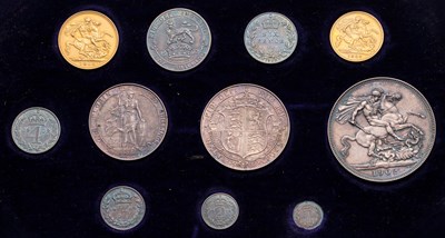 Lot 178 - Edward VII, Proof Set 1902, eleven coin set...