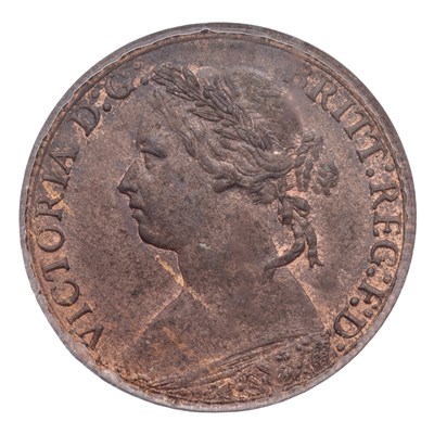 Lot 85 - Assorted Slabbed Copper and Bronze Coins, to...