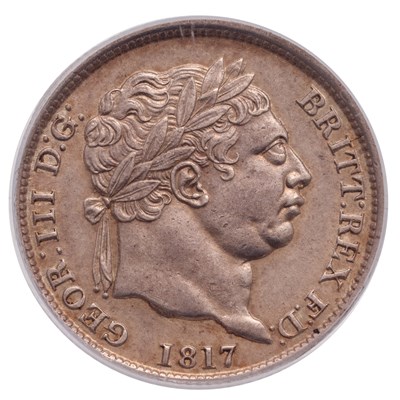 Lot 40 - George III, Shilling 1817, (Bull 2144, ESC...