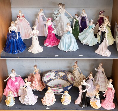 Lot 205 - A Collection of Ceramic Figures, including...