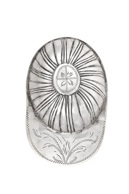 Lot A George III Silver Caddy-Spoon