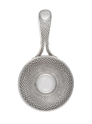 Lot A George III Silver Caddy-Spoon