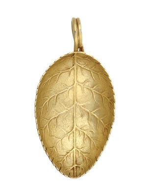 Lot A George IV Silver-Gilt Caddy-Spoon
