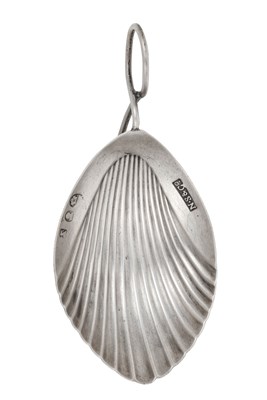 Lot A George III Silver Caddy-Spoon