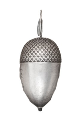 Lot A George III Silver Caddy-Spoon