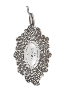 Lot A George III Silver Caddy-Spoon