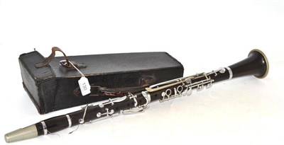 Lot 130 - Cased clarinet