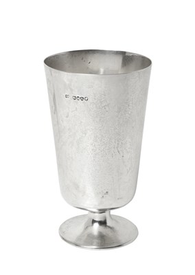 Lot A Victorian Silver Goblet