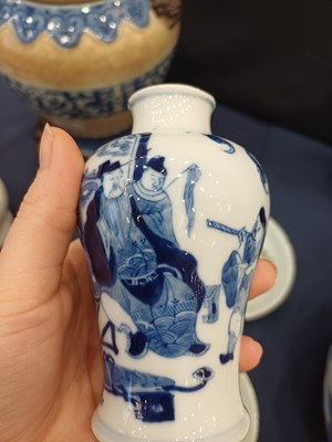 Lot 16 - A Pair of Chinese Porcelain Baluster Vases,...