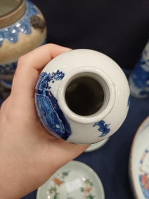 Lot 16 - A Pair of Chinese Porcelain Baluster Vases,...