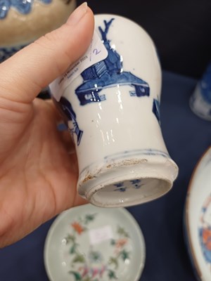 Lot 16 - A Pair of Chinese Porcelain Baluster Vases,...