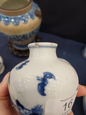 Lot 16 - A Pair of Chinese Porcelain Baluster Vases,...