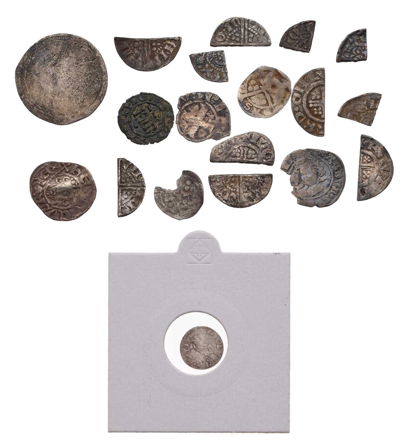 Lot 26 - Assorted Hammered Coins, 19 pieces to include...