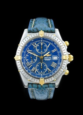 Lot 2361 - Breitling: A Steel and Gold Automatic Calendar...