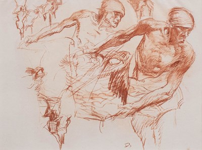 Lot 1267 - Sir Frank Brangwyn RA HRSA RSW PRB RE HRMS ROI...