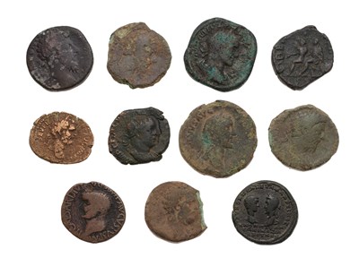 Lot 7 - Roman Provincial, Spain, Tiberius AE27,...