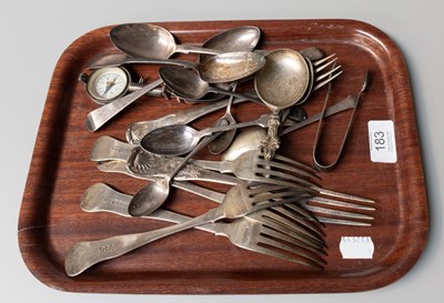 Lot 183 - A Collection of Assorted George III Silver...