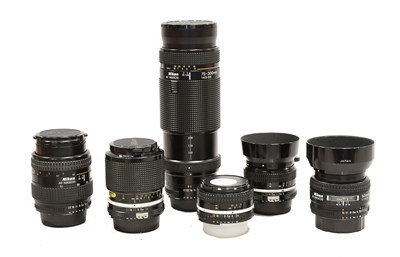 Lot 225 - Nikon Nikkor Lenses
