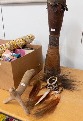 Lot 349 - A Papua New Guinea Hand Held Dance Staff, made...
